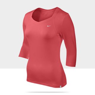 Nike 3 4 Sleeve Jersey Womens Tennis Shirt 480773_635_A