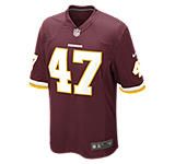   Redskins Chris Cooley Mens Football Home Game Jersey 468975_677_A