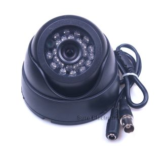 420TVL 1 4 CMOS Color 24 IR LED Dome Camera PAL 3 6mm Lens CCTV 