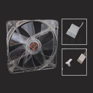 watch 140mm pc cpu heatsink cooler cooling fan 3pin 4pin