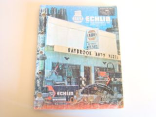 1971 Napa Echlin Electrical Parts Catalog