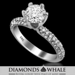 01 ct si round cut diamond engagement solitaire ring