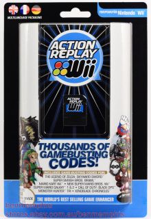 Action Replay for Nintendo Wii New Cheats 1GB SD Card