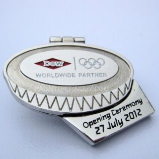 2012 London Olympic Dow Opening Ceremony Singapore Hinged Flip Open 