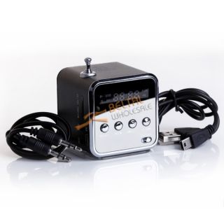 Portable Mini Multimedia Rechargeable Digital Audio Speaker w/ MSD/TF 
