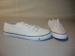 Tommy Hilfiger Mens Tucker Shoes   White   12 M