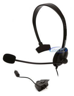 Xbox 360 Single Ear Headset w/ Boom Microphone for Online Gaming