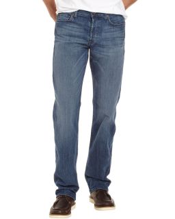 for All Mankind Standard Abbott Squiggle Stitch Jeans