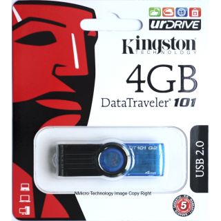   DataTraveler 101 USB 2.0 4GB 4G Flash Pen DT101/4GB Drive JumpDrive