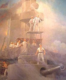 Admiral George Dewey Spanish American War Pinback 98