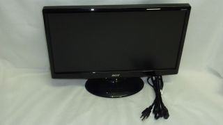 Acer H203H 20 Widescreen LCD Monitor Black