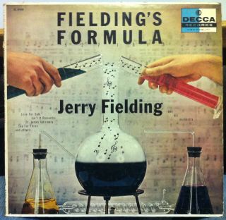 Jerry Fielding Fieldings Formula LP 1957 VG Pink Label Promo DL 8450 