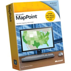 BRAND NEW SEALED MICROSOFT MAPPOINT MAP POINT 2011   ACADEMIC