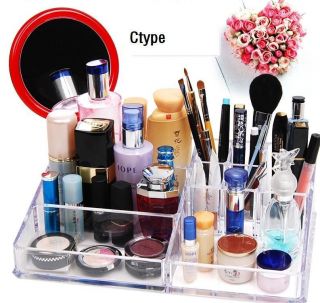  Luxury Crystal Acrylic Makeup Organizer Multiple Display
