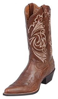 Ariat Western Boots Cowboy Heritage J Toe 9 B Wood Womens 10005920
