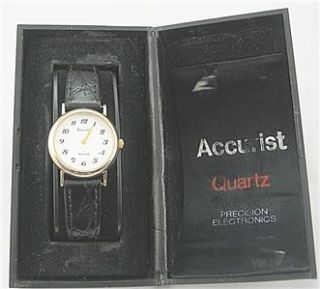 ladies vintage accurist swiss 9ct gold watch # w28