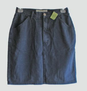   Womans Blue Jeans Distressed Denim Skirt Size 6 