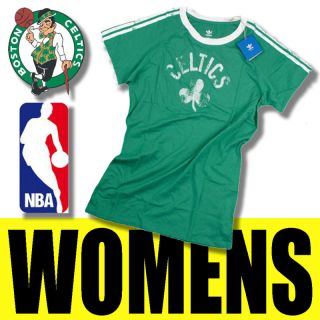 Celtics Boston Womens Raglan Shirt Vintage Adidas NBA L