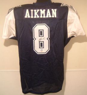 Troy Aikman Autographed Dallas Cowboys Reebok Jersey