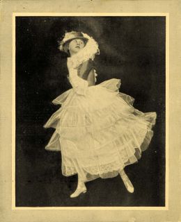 1921 Elsa Elsie Altmann Austrian Dancer Singer Print Original Historic 