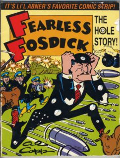 Fearless Fosdick The Hole Story Al Capp SCBook 1992 0878161643