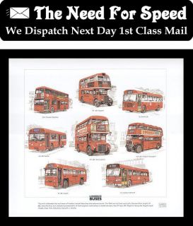 London Red Bus AEC Routemaster Leyland Daimler Print