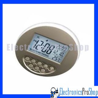   Ball Alarm Clock w 9 Selectable Nature Sounds LCD Display