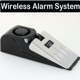 Wireless Home Alert Security Door Stop Alarm System New