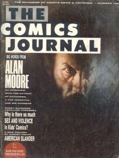 ALAN MOORE Magazine Interview Special Lot Comics Journal and More