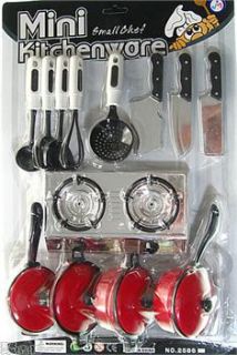   kids role play cooking utensil Toys Kitchen Spoon Knife Chef set E1664