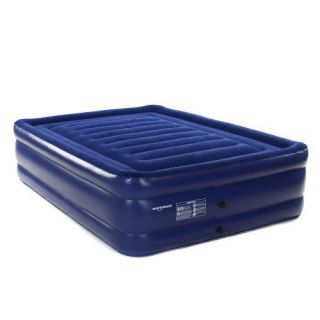 Smart Air Bed Airbed Raised Flocked Inflatable Mattress AC Pump New 