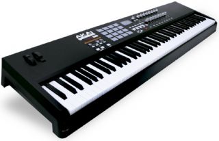 akai mpk88 hammer action 88 key usb midi keyboard controller w 16 mpc 