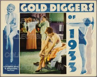 Gold Diggers of 1933 ★ Ruby Keeler Sexy Putting on Nylons Negligee 