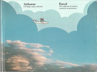 Canadian Thematic Stamp Book Air Planes Airborne Used