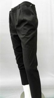 Dylan Alexa Slouch Pant Misses 2 Slim Fit Low Rise Pants Black Solid 