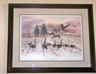1991 Ducks Unlimited (Sharing the Land) By James H. Killen the flyway 