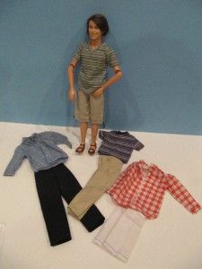   Family Neighborhood Ken Doll Named Alan w Clothes Shoes Lot
