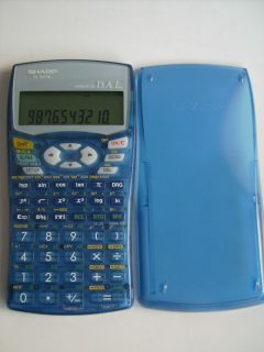   EL 531W Scientific Calculator Advanced D A L Algebra Math Science EUC