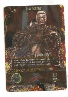 Resident Evil Foil Promo Foil Card Albert Wesker