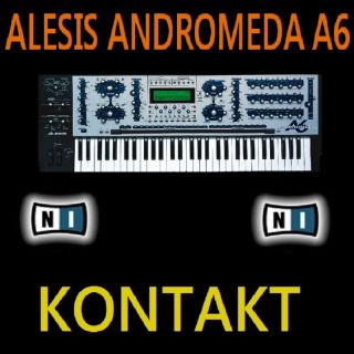 Alesis Andromeda A6 Samples Kontakt Instruments 6 DVD
