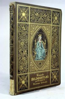 Picture Atlas of the History of German Literature, 1887, Könnecke 
