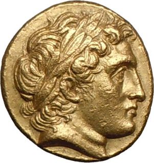 3077 alexander portrait philip ii king of macedonia 359 336 b c gold 
