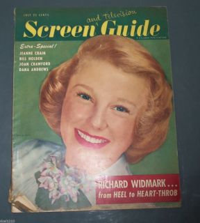 Screen Guide 1949 Movie TV June Allyson Lucille Ball Joan Crawford 