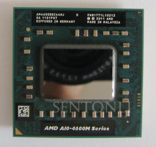 AMD laptop processor APU QUAD CORE A10 4600M 2 3Ghz Socket FS1 FS1r2 