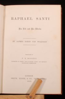 1866 Raphael Santi Life Works Alfred Baron Von Wolzogen Art