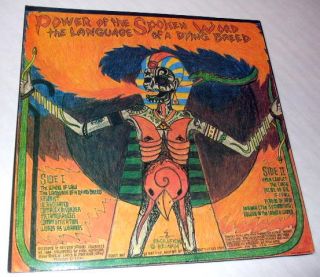 Power of The Spoken Word Language of Dying Breed Vinyl Record Album LP 