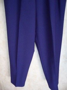 Alia Navy Blue Dress Pants Size 18 Pants Slacks Elastic Waistband 