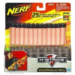   Strike Vulcan EBF 25 Sonic Micro Darts Refill Pack Ammo Belt