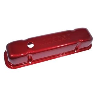 Moroso Stamped Aluminum Valve Covers 68275 Pontiac V8 Red Powdercoated 