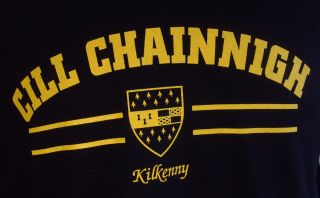 Kilkenny Irish Hurling T Shirt GAA Black Sz s M L XL XXL